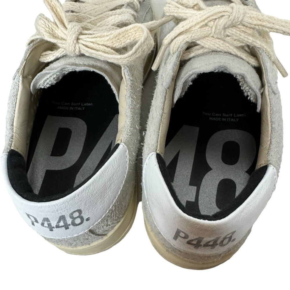 P448 Jack Sneaker Macrame Ecru 39 US 8.5 - Picture 5 of 10